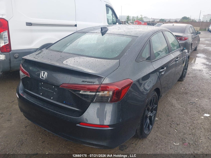 Vin: 2hgfe4f86th006144, lot: 3062476, honda civic sport hybrid/sport touring hybrid 20264