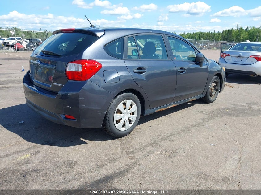 Vin: jf1gpaa67dh212989, lot: 3062488, subaru impreza 2.0i 20134