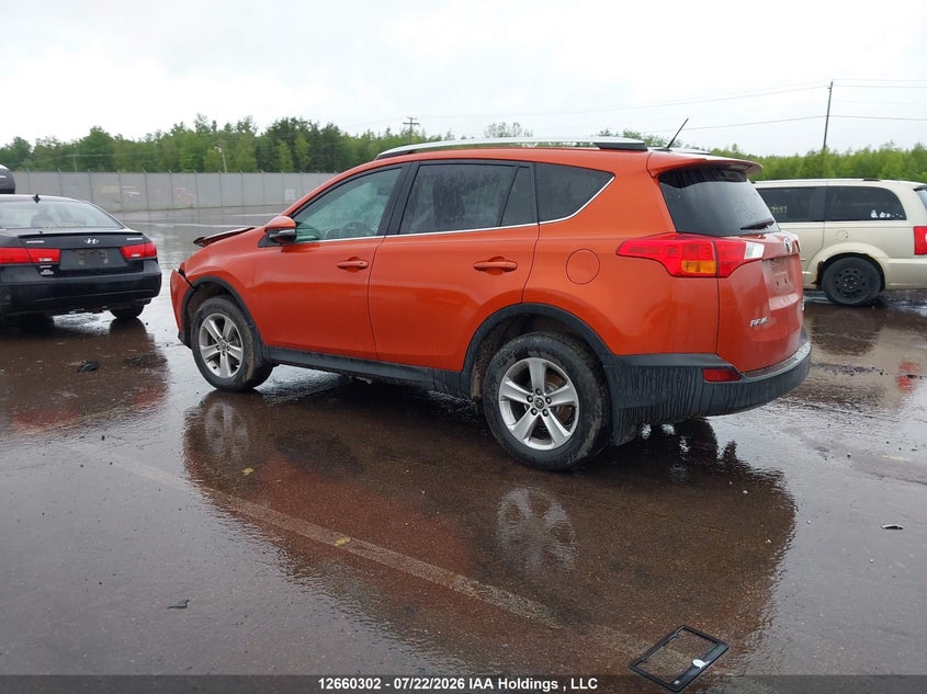 Vin: 2t3rfrev4fw299964, lot: 3062606, toyota rav4 xle 20153