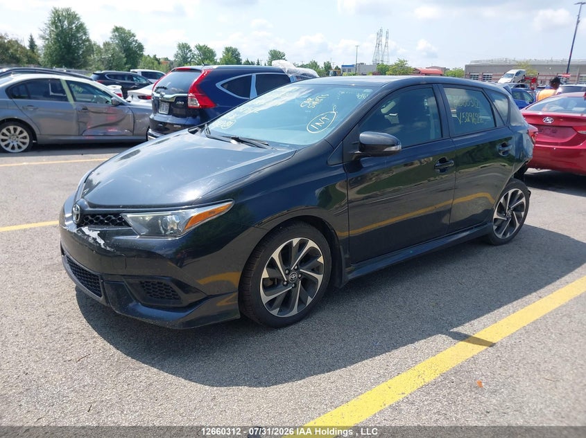 Vin: jtnkarje6hj529622, lot: 3062616, toyota corolla im 20172