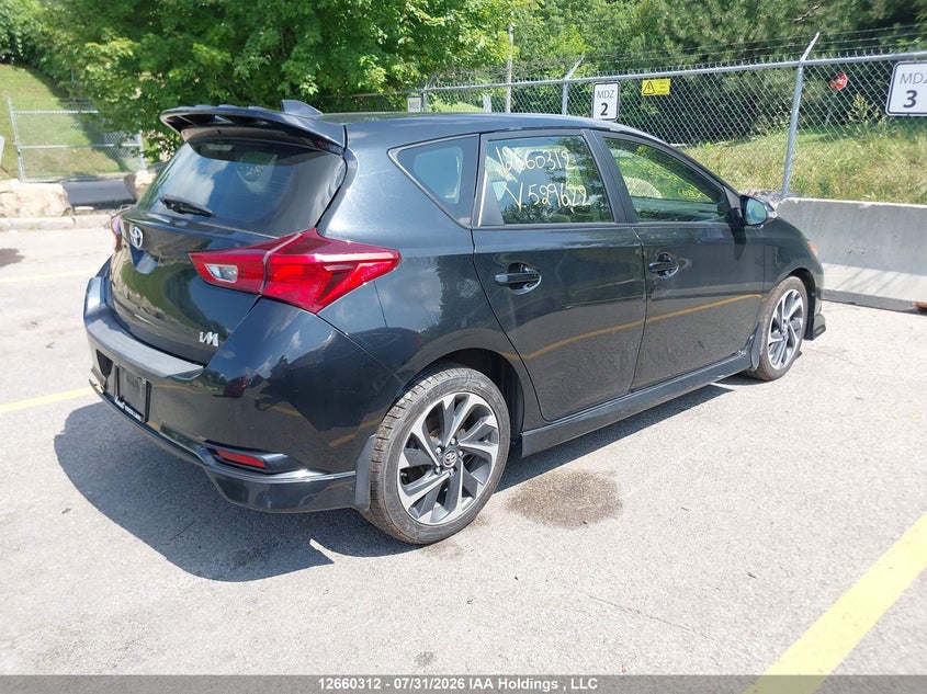Vin: jtnkarje6hj529622, lot: 3062616, toyota corolla im 20174