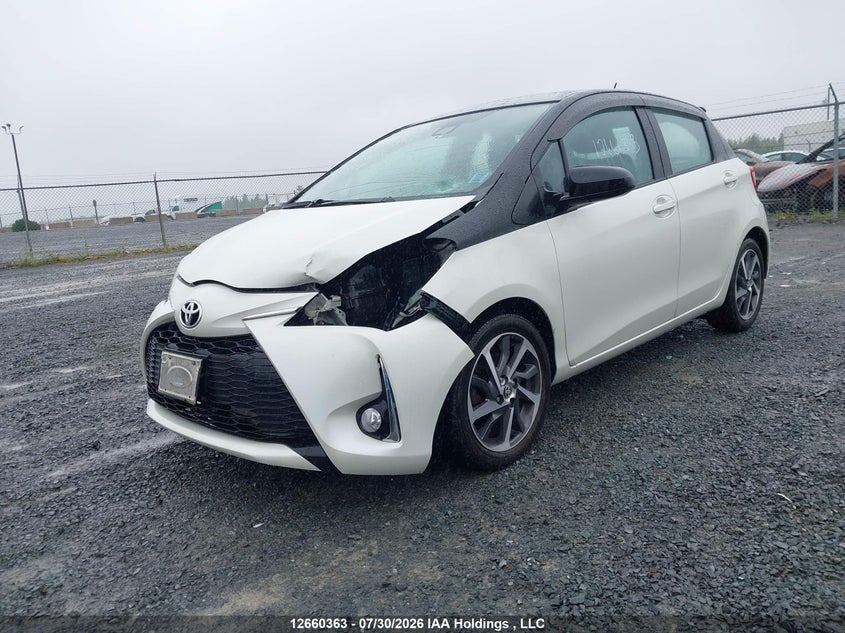 Vin: vnkktud36ja100201, lot: 3062667, toyota yaris se 20182