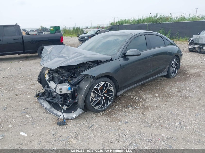 Vin: kmhm54ac9ra075267, lot: 3062673, hyundai ioniq 6 limited 20242