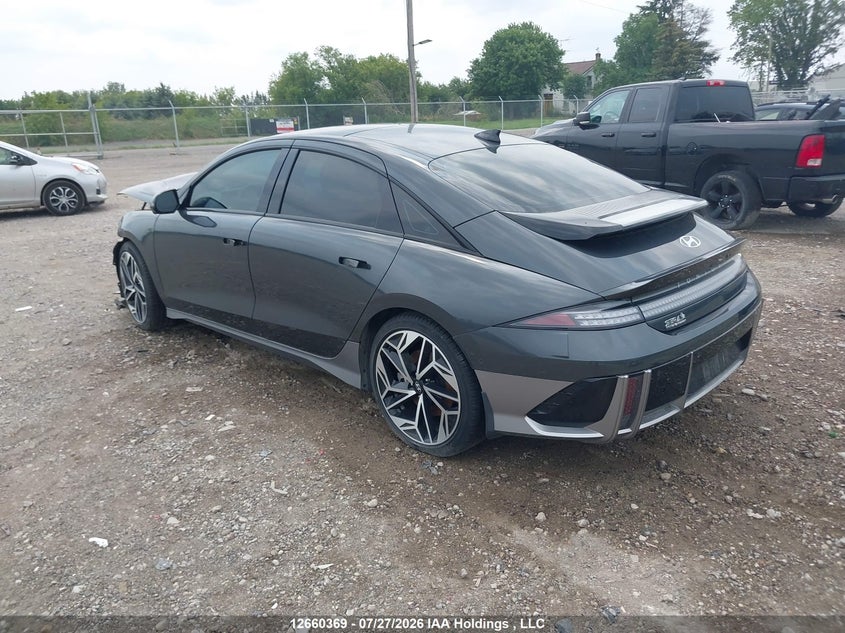 Vin: kmhm54ac9ra075267, lot: 3062673, hyundai ioniq 6 limited 20243