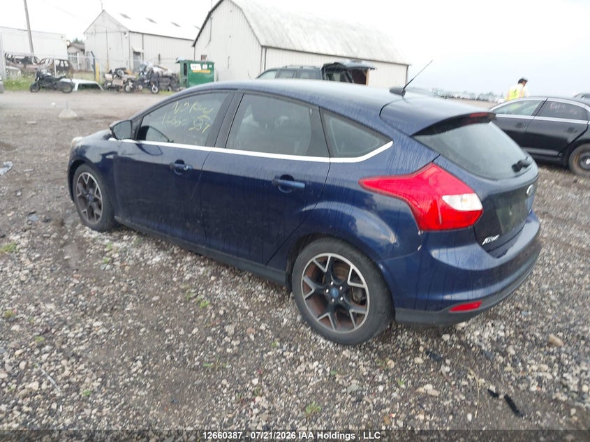 Vin: 1fahp3n29cl158808, lot: 3062691, ford focus titanium 20123