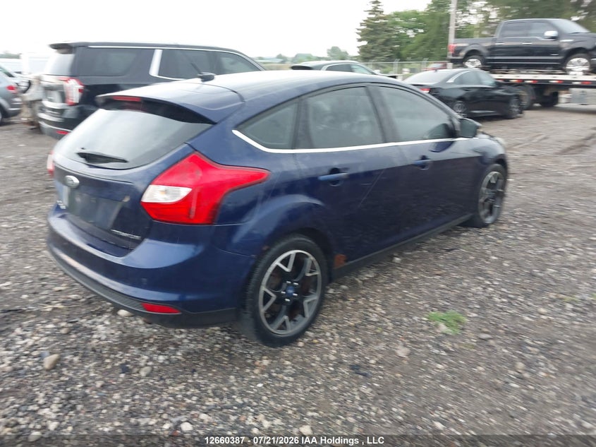 Vin: 1fahp3n29cl158808, lot: 3062691, ford focus titanium 20124