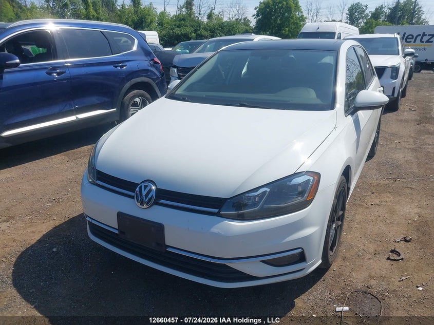 Vin: 3vw357auxkm007477, lot: 3062762, volkswagen golf 1.4 tsi execline 20192