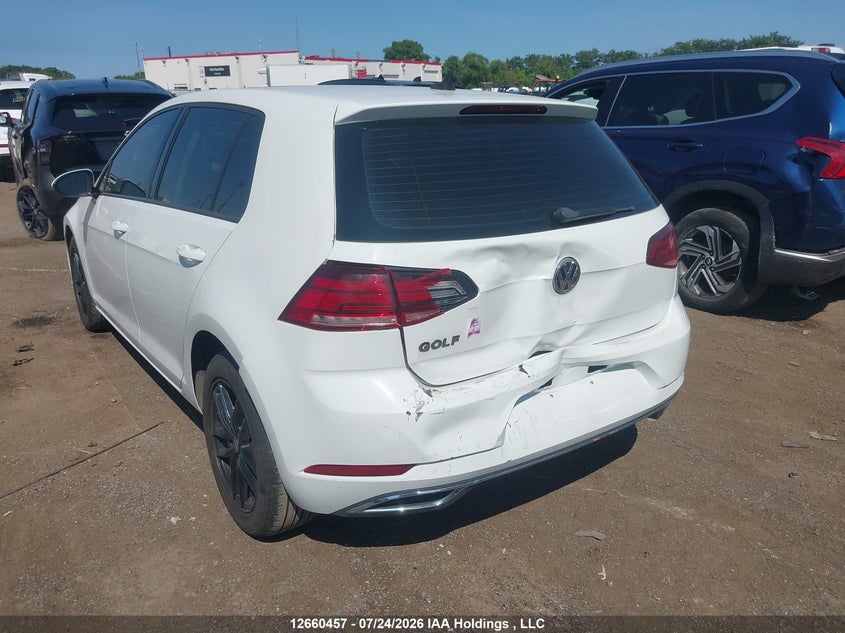 Vin: 3vw357auxkm007477, lot: 3062762, volkswagen golf 1.4 tsi execline 20193