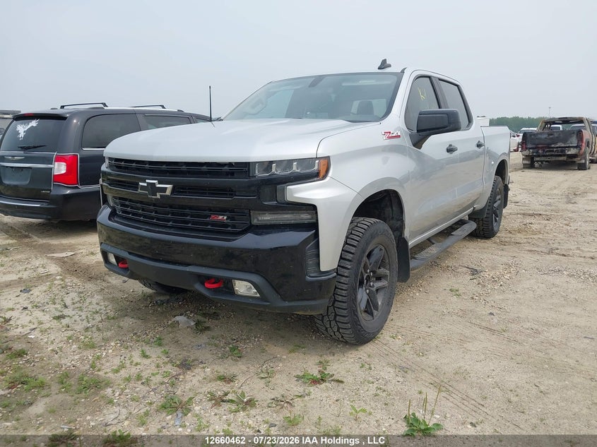 2019 Chevrolet Silverado, Затопление, IAAI, VIN 1GCPYFED5KZ428053 — фото 2