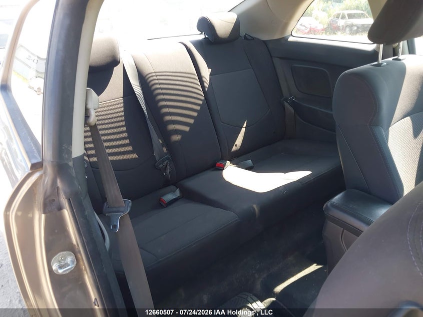 2013 KIA FORTE COUPE 2.0L I-4 DOHC, VVT, 156HP