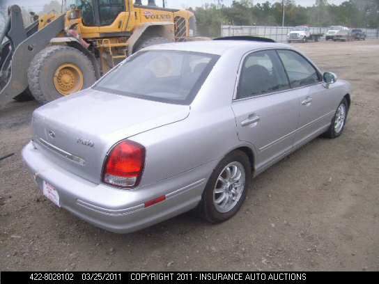 2003 Hyundai Xg350 L VIN: KMHFU45E93A250602 Lot: 8028102