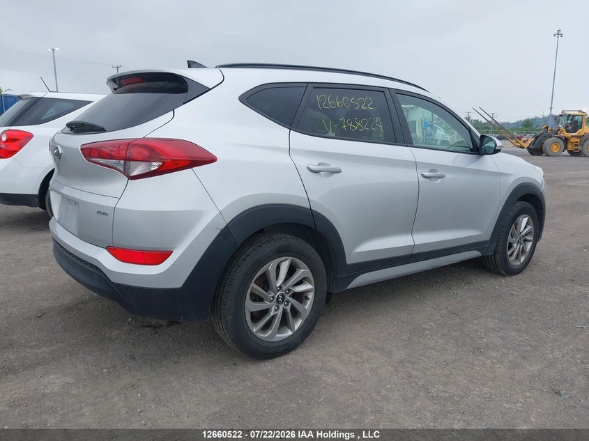 Vin: km8j3ca48ju788224, lot: 3062829, hyundai tucson limited/sport and eco/se 20184