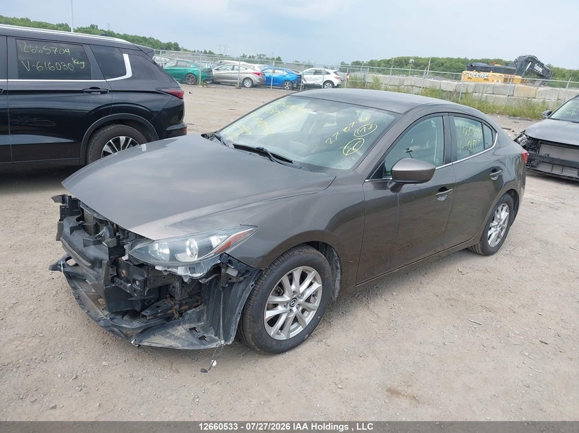 Vin: 3mzbm1v75em101917, lot: 3062840, mazda 3 touring 20142