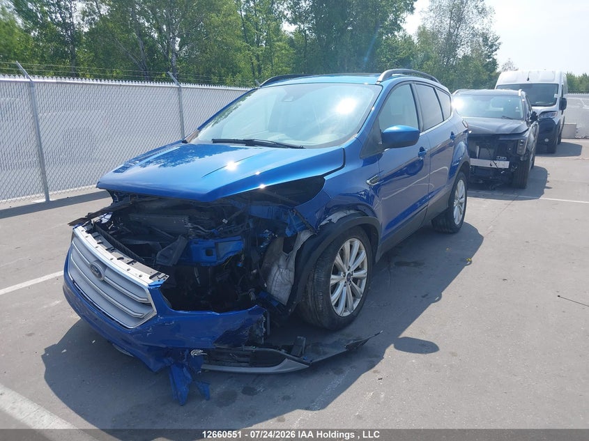 2019 Ford Escape, Удар спереди, IAAI, VIN 1FMCU9HD6KUB38856 — фото 2