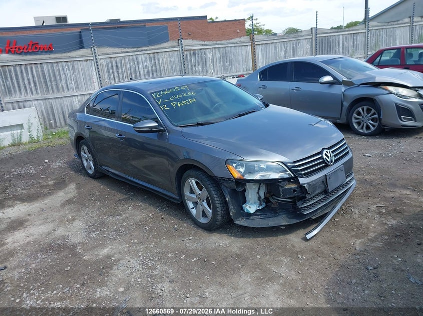 Vin: 1vwbh7a31cc040266, lot: 3062876, volkswagen passat 2.5l comfortline 2012 img_1