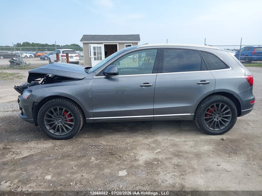 2016 AUDI Q5 SPORT UTILITY VEHICLE 2.0L I-4 DI, DOHC, VVT, TURBO, 220HP