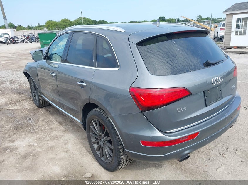 2016 AUDI Q5 SPORT UTILITY VEHICLE 2.0L I-4 DI, DOHC, VVT, TURBO, 220HP
