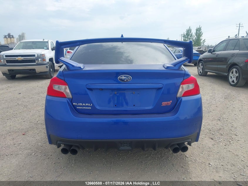 2018 Subaru Wrx Sport-Tech VIN: JF1VA1H64J9807593 Lot: 12660588