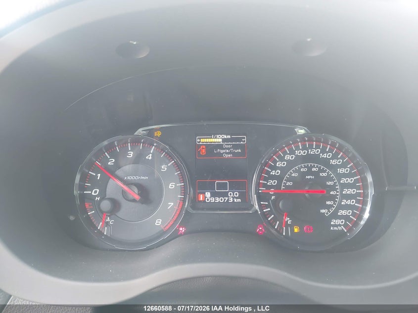 2018 Subaru Wrx Sport-Tech VIN: JF1VA1H64J9807593 Lot: 12660588