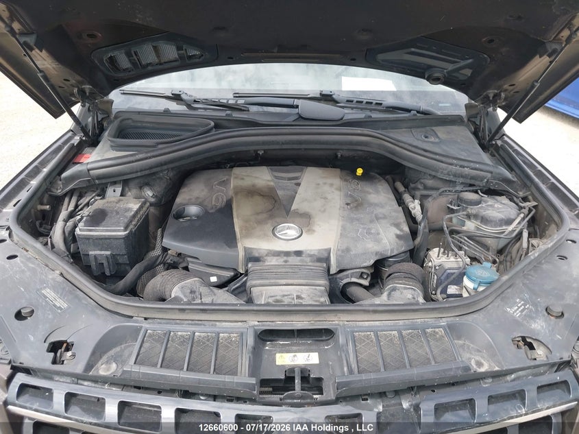 2012 Mercedes-Benz Ml 350 Bluetec 4Matic VIN: 4JGDA2EB1CA086322 Lot: 12660600