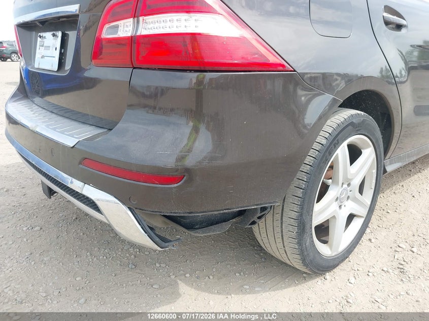 2012 Mercedes-Benz Ml 350 Bluetec 4Matic VIN: 4JGDA2EB1CA086322 Lot: 12660600