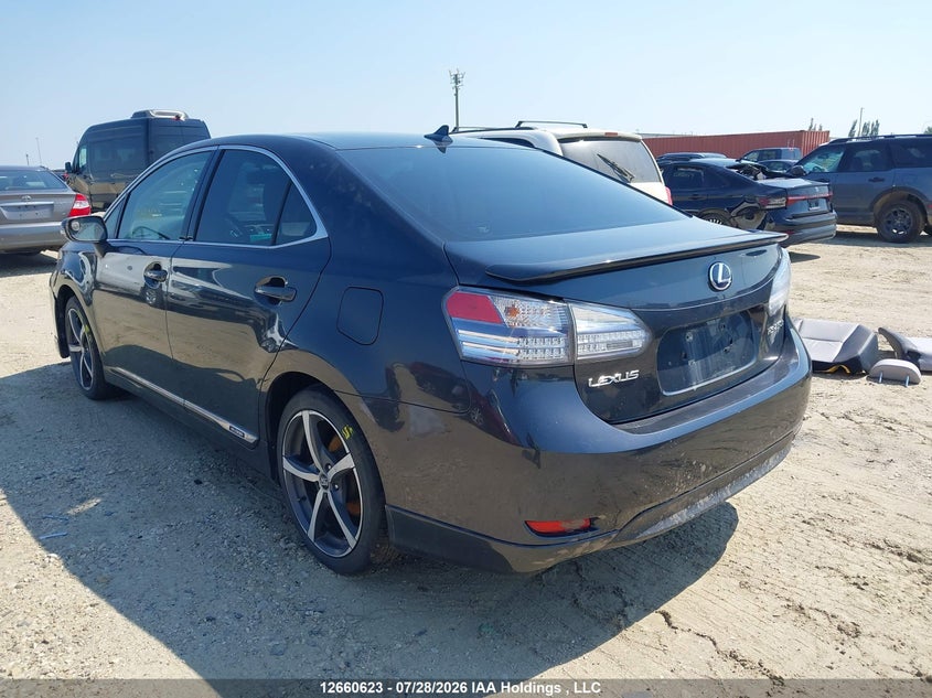 Vin: jthbb1ba6a2028632, lot: 3062932, lexus hs 250h premium/premium luxury 20103