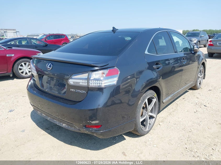 Vin: jthbb1ba6a2028632, lot: 3062932, lexus hs 250h premium/premium luxury 20104