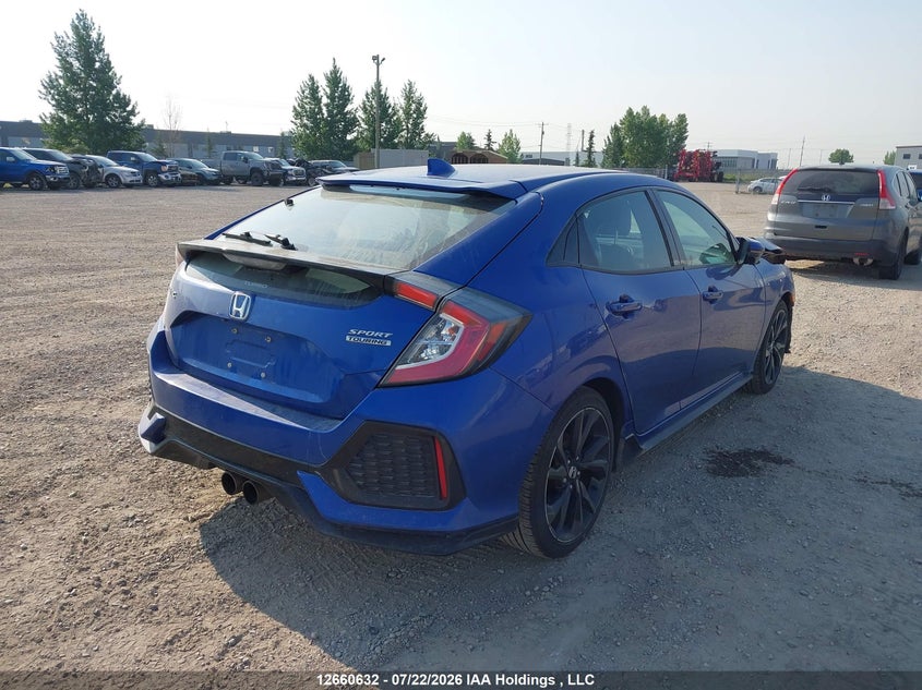 Vin: shhfk7g97ju302176, lot: 3062941, honda civic sport touring 20184