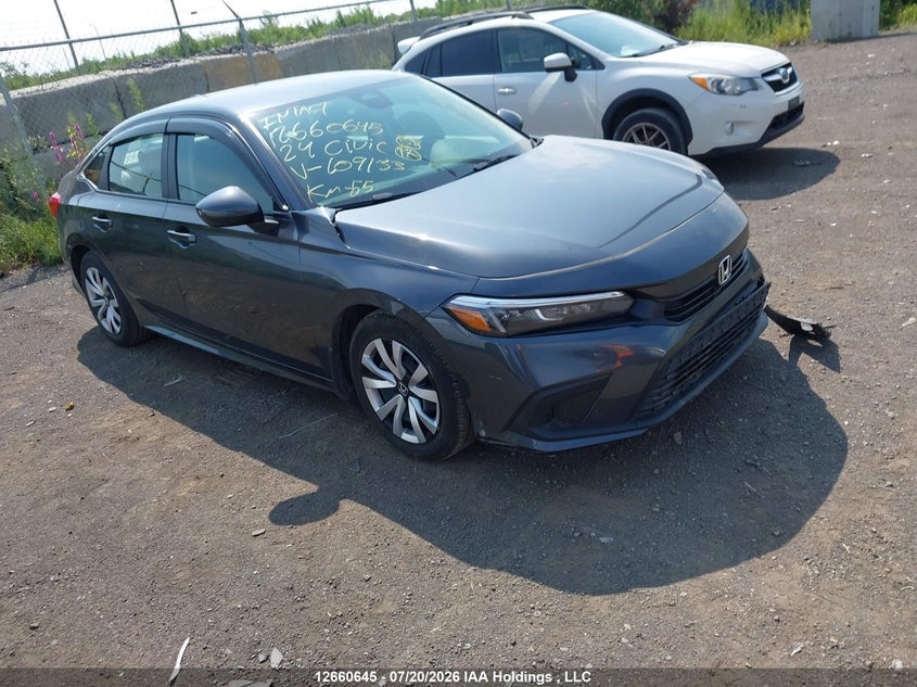 Vin: 2hgfe2f20rh109133, lot: 3062955, honda civic lx-b 20241