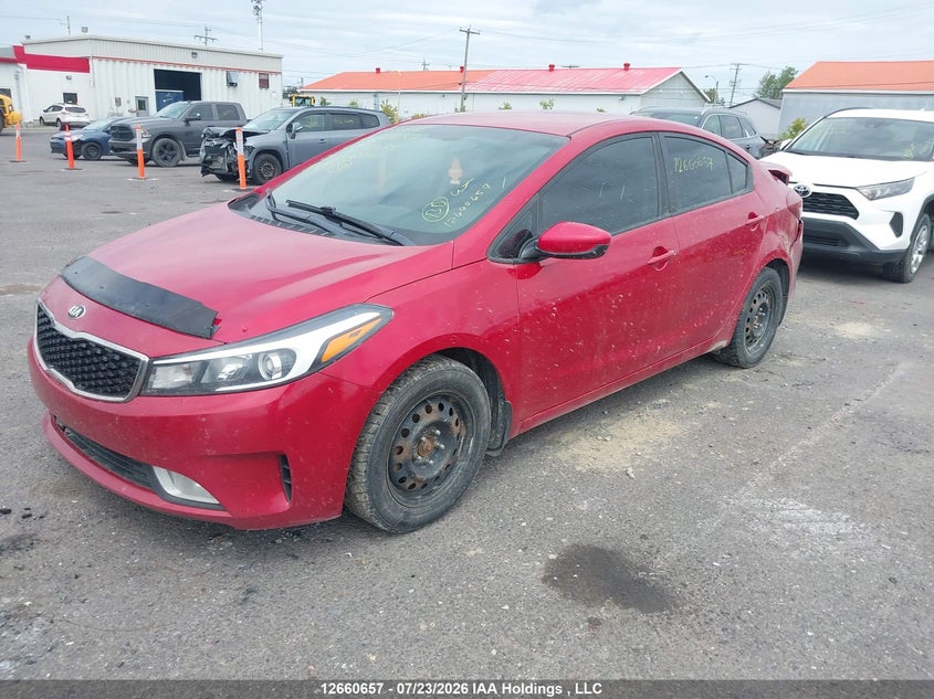 Vin: 3kpfl4a73he138672, lot: 3062967, kia forte lx/s 20172