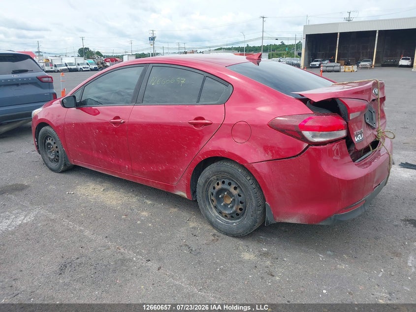 Vin: 3kpfl4a73he138672, lot: 3062967, kia forte lx/s 20173