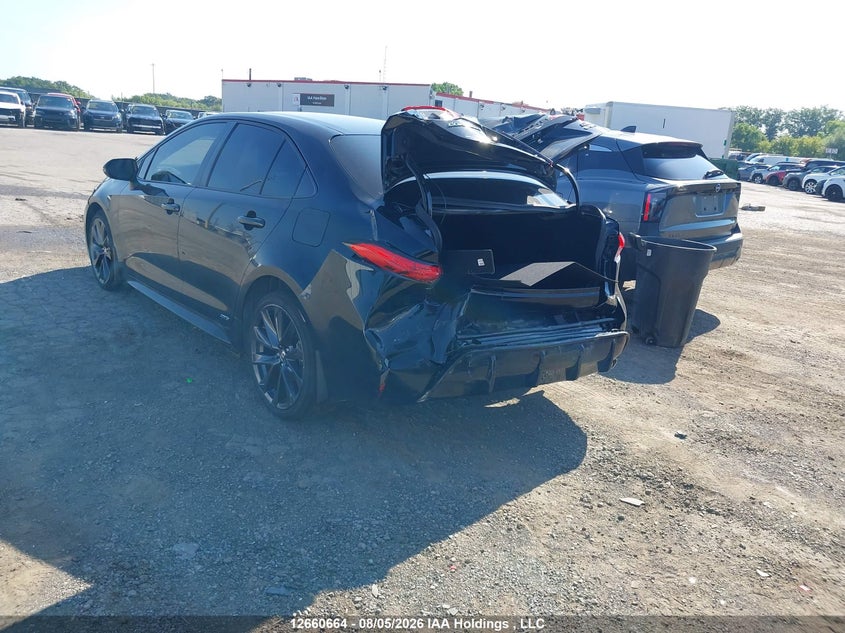 Vin: jtdbdmhe0sj012134, lot: 3062974, toyota corolla hybrid 20253