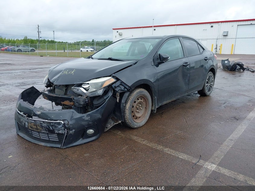Vin: 2t1burhe9fc364708, lot: 3062994, toyota corolla s 20152