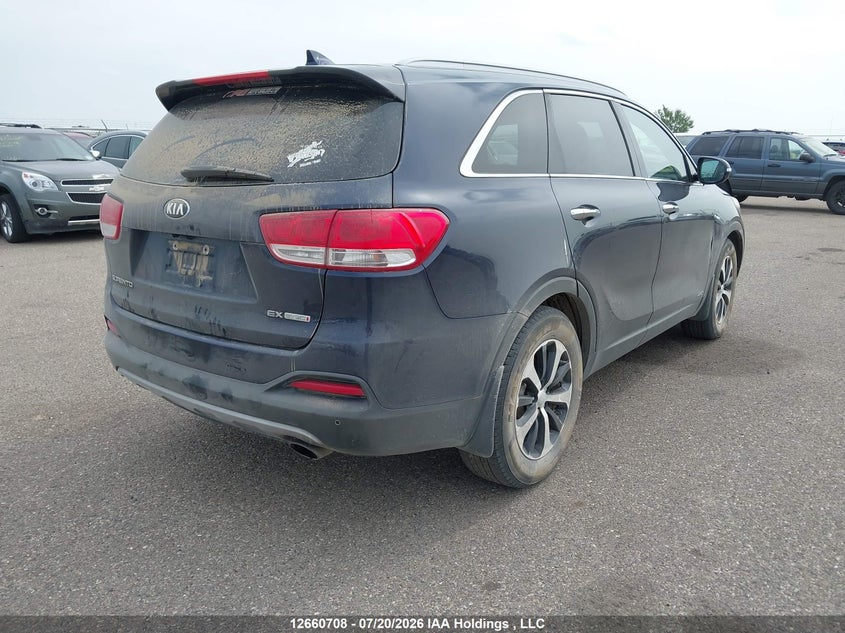 Vin: 5xyphda14hg256444, lot: 3063018, kia sorento ex 20174