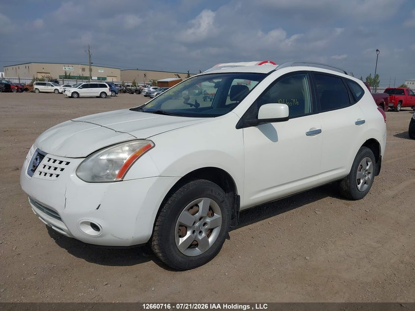 2010 Nissan Rogue S, Front, IAAI, VIN JN8AS5MV4AW122929 — photo 2