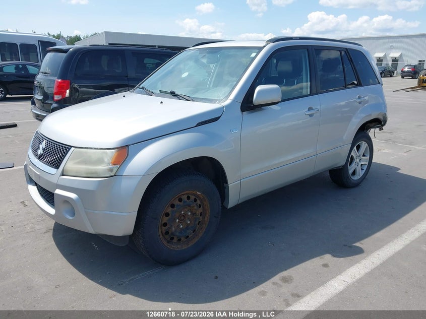 2008 Suzuki Grand Vitara, Rear, IAAI, VIN JS3TD945484100345 — photo 2