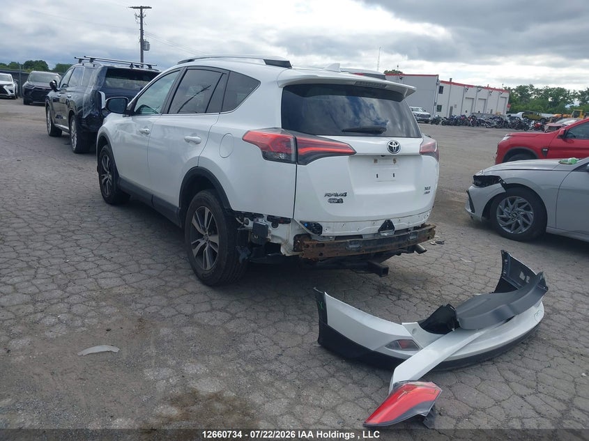 Vin: 2t3rfrev2gw417186, lot: 3063044, toyota rav4 xle 20163