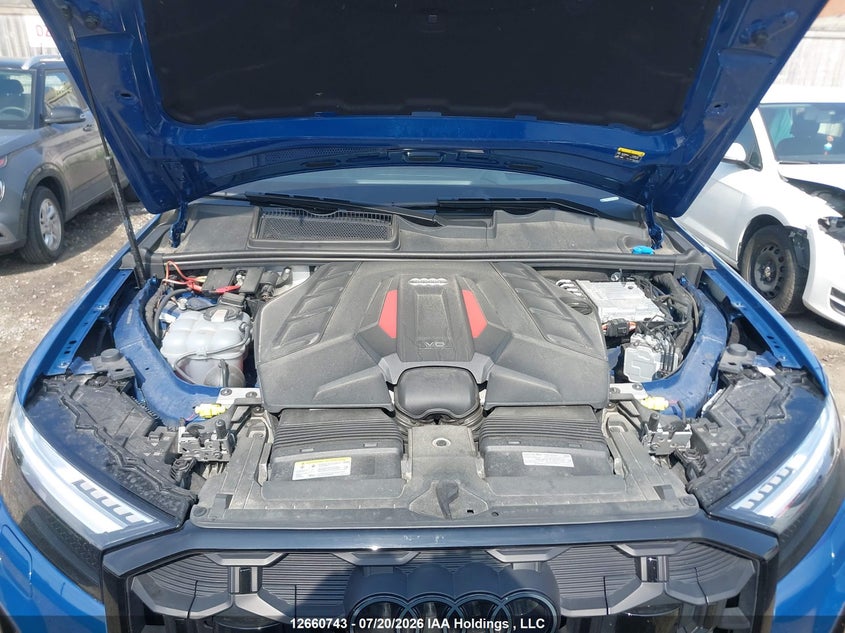 2025 AUDI SQ7 SPORT UTILITY VEHICLE 4.0L V-8 DI, DOHC, VVT, TURBO, 500HP