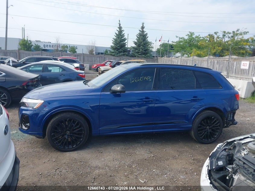 2025 AUDI SQ7 SPORT UTILITY VEHICLE 4.0L V-8 DI, DOHC, VVT, TURBO, 500HP