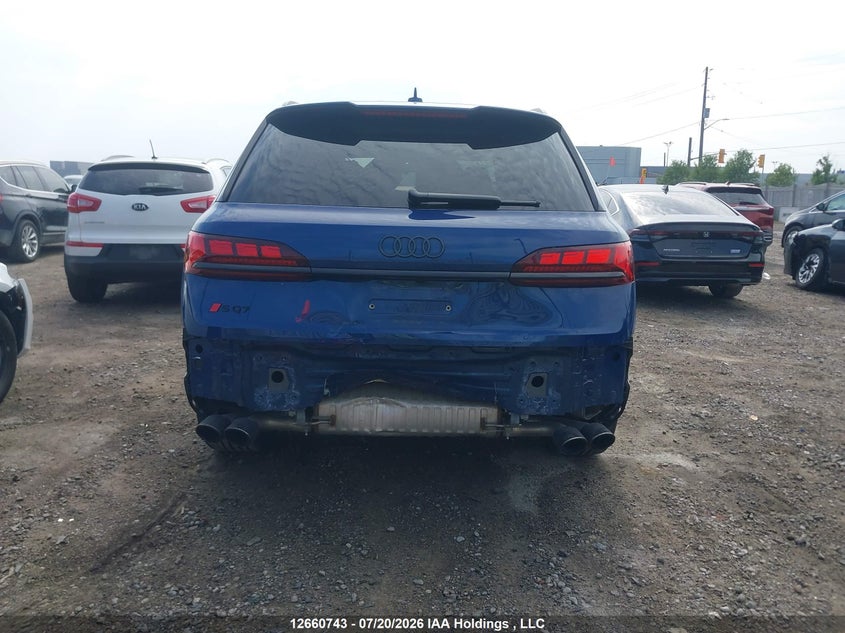 2025 AUDI SQ7 SPORT UTILITY VEHICLE 4.0L V-8 DI, DOHC, VVT, TURBO, 500HP