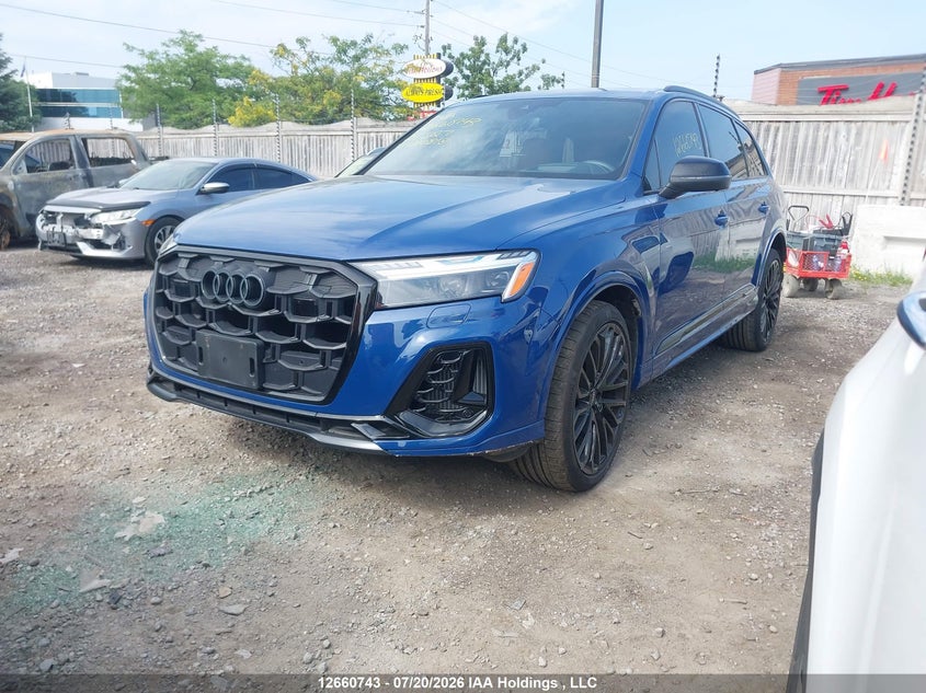 2025 AUDI SQ7 SPORT UTILITY VEHICLE 4.0L V-8 DI, DOHC, VVT, TURBO, 500HP