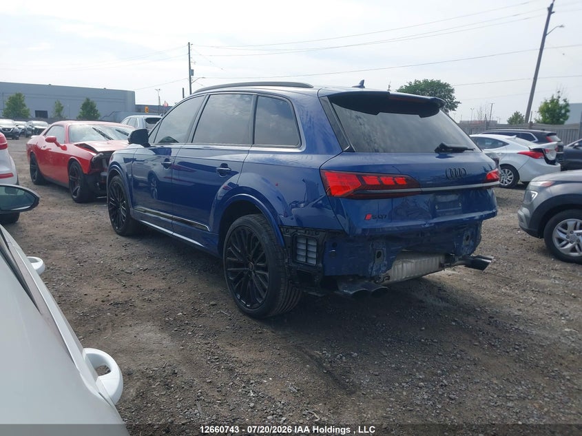 2025 AUDI SQ7 SPORT UTILITY VEHICLE 4.0L V-8 DI, DOHC, VVT, TURBO, 500HP