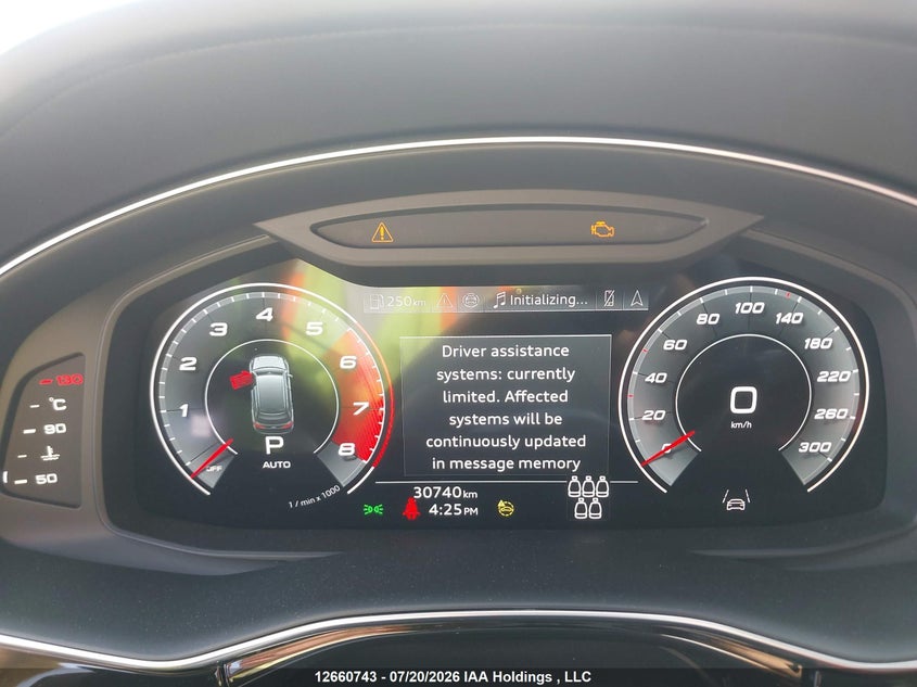 2025 AUDI SQ7 SPORT UTILITY VEHICLE 4.0L V-8 DI, DOHC, VVT, TURBO, 500HP