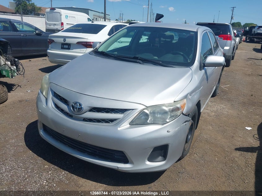 2012 Toyota Corolla, Rear, IAAI, VIN 2T1BU4EE1CC865899 — photo 2