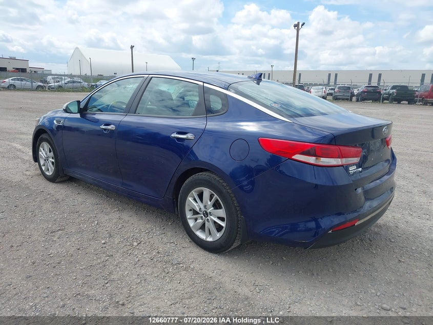 Vin: 5xxgt4l33gg052962, lot: 3063087, kia optima lx 20163