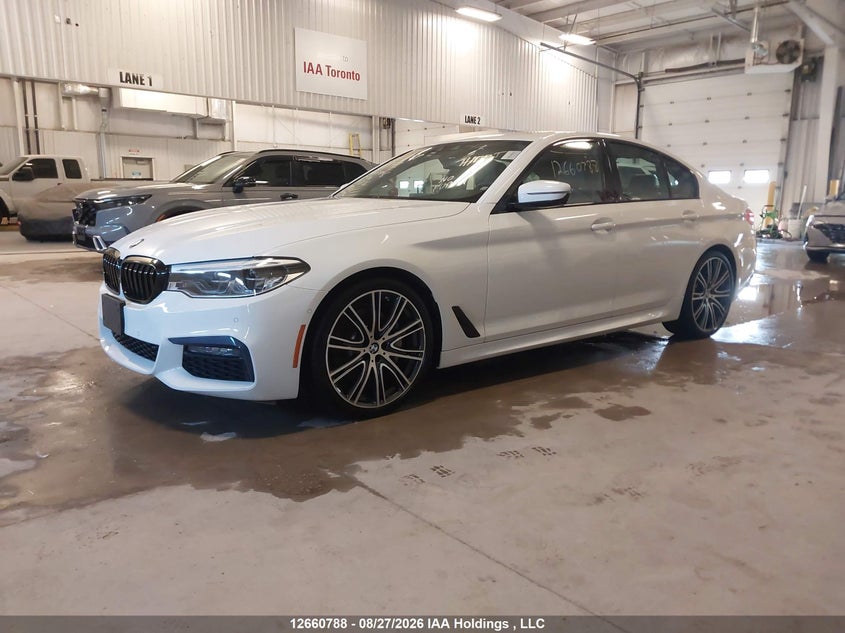 2019 BMW 5er, Викрадення, IAAI, VIN WBAJE7C53KWW51996 — фото 2