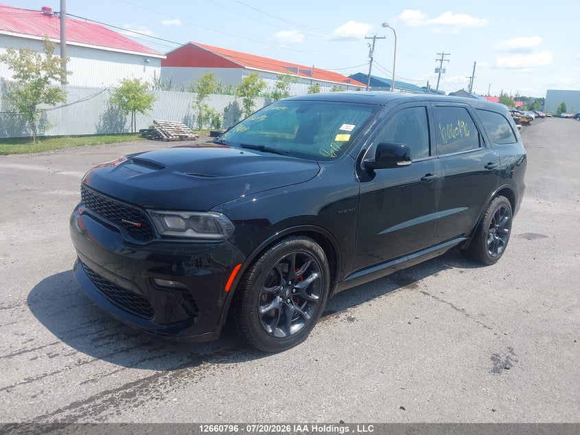 Vin: 1c4sdjct4mc574209, lot: 3063106, dodge durango r/t 20212