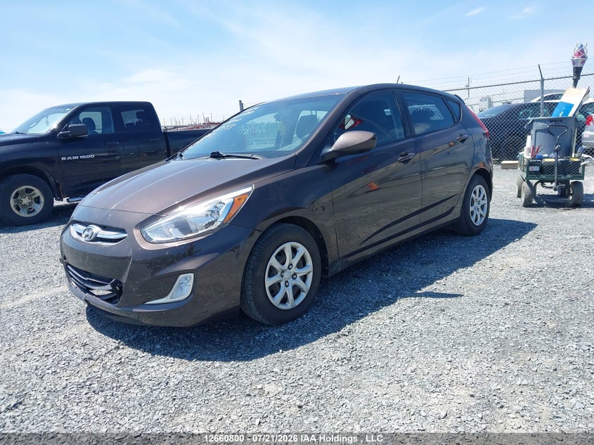 2016 Hyundai Accent, Удар спереди, IAAI, VIN KMHCT5AE3GU261553 — фото 2