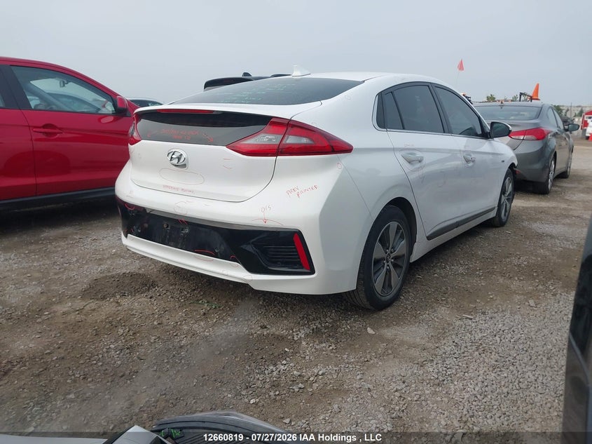 Vin: kmhc75ld2ju083313, lot: 3063129, hyundai ioniq plug-in hybrid limited 20184