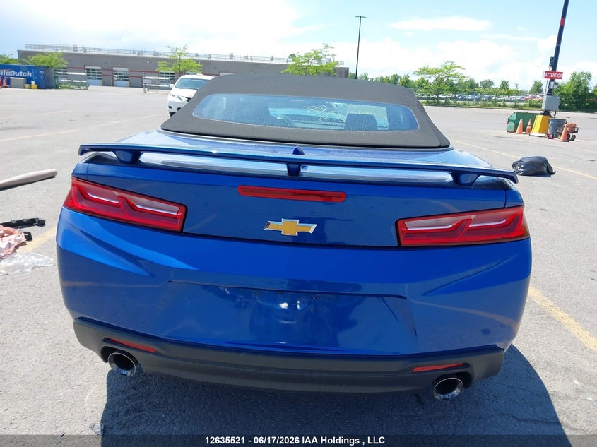 2016 Chevrolet Camaro 2Lt VIN: 1G1FD3DX8G0190656 Lot: 12635521X
